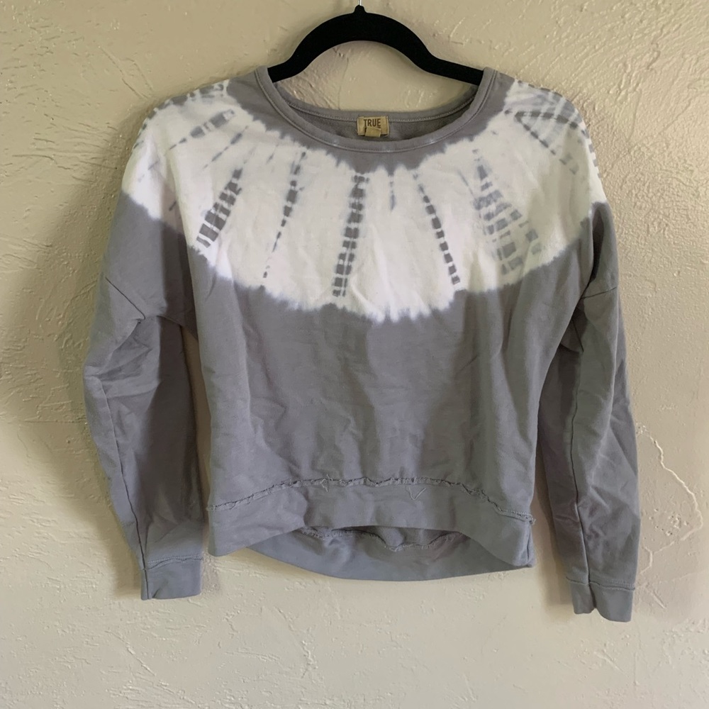 Cropped tie-dye Sweatshirt